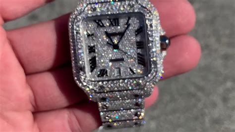 patek philippe watch bust down|bustdown cartier santos.